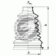Комплект пыльника QH Benelux QJB2540