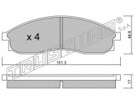 Комплект тормозных колодок TRUSTING 756.0