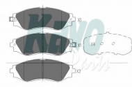Комплект тормозных колодок KAVO PARTS KBP-1001