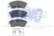 Комплект тормозных колодок KAVO PARTS KBP-3016