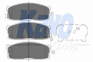 Комплект тормозных колодок KAVO PARTS KBP-6525