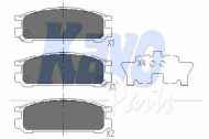 Комплект тормозных колодок KAVO PARTS KBP-8016