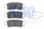 Комплект тормозных колодок KAVO PARTS KBP-9014