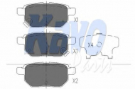 Комплект тормозных колодок KAVO PARTS KBP-9025