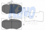 Комплект тормозных колодок KAVO PARTS KBP-9085