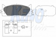 Комплект тормозных колодок KAVO PARTS KBP-9087