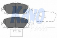 Комплект тормозных колодок KAVO PARTS KBP-9097