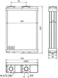 Теплообменник NRF 52102