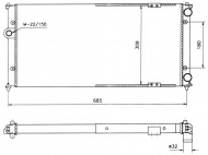 Теплообменник NRF 58095