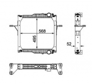 Теплообменник NRF 58403