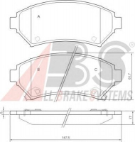 Комплект тормозных колодок A.B.S. 37015