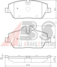 Комплект тормозных колодок A.B.S. 37434 OE