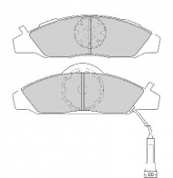 Комплект тормозных колодок NECTO FD6792A