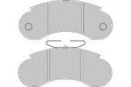 Комплект тормозных колодок NECTO FD685N