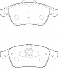 Комплект тормозных колодок NECTO FD7355A