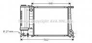 Теплообменник AVA QUALITY COOLING BW2081
