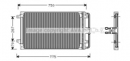 Конденсатор AVA QUALITY COOLING CR5021