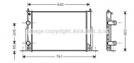 Теплообменник AVA QUALITY COOLING FT2244