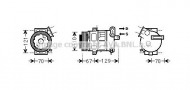 Компрессор AVA QUALITY COOLING OLK558