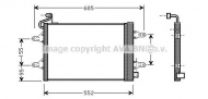 Конденсатор AVA QUALITY COOLING SAA5007