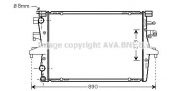 Теплообменник AVA QUALITY COOLING VWA2230