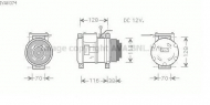 Компрессор AVA QUALITY COOLING IVAK074