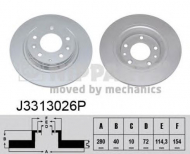 Тормозной диск NIPPARTS J3313026P