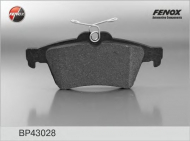 Комплект тормозных колодок FENOX BP43028
