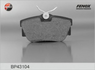 Комплект тормозных колодок FENOX BP43104