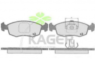 Комплект тормозных колодок KAGER 35-0232