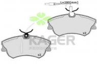 Комплект тормозных колодок KAGER 35-0513