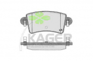 Комплект тормозных колодок KAGER 35-0549