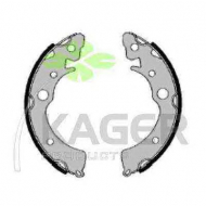 Комлект тормозных накладок KAGER 34-0150