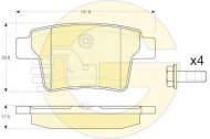 Комплект тормозных колодок GIRLING 6119885