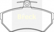 Комплект тормозных колодок BRECK 21945 10 701 00