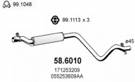 Амортизатор ASSO 58.6010