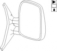 Зеркало TOPRAN 104 103