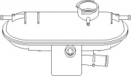 Резервуар TOPRAN 722 108