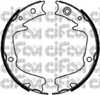 Комлект тормозных накладок CIFAM 153-387K