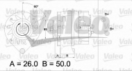 Генератор VALEO 436139