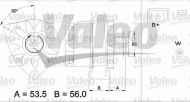 Генератор VALEO 436189