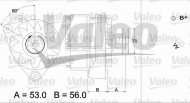 Генератор VALEO 436191