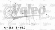 Генератор VALEO 437312