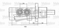 Цилиндр VALEO 350867