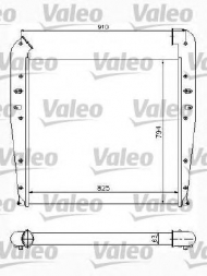 Теплообменник VALEO 817772