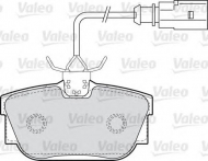 Комплект тормозных колодок VALEO 598650