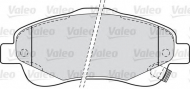 Комплект тормозных колодок VALEO 598665