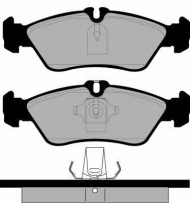 Комплект тормозных колодок Brake ENGINEERING PA1104