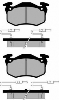 Комплект тормозных колодок Brake ENGINEERING PA352