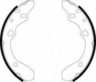 Комлект тормозных накладок Brake ENGINEERING SH2492